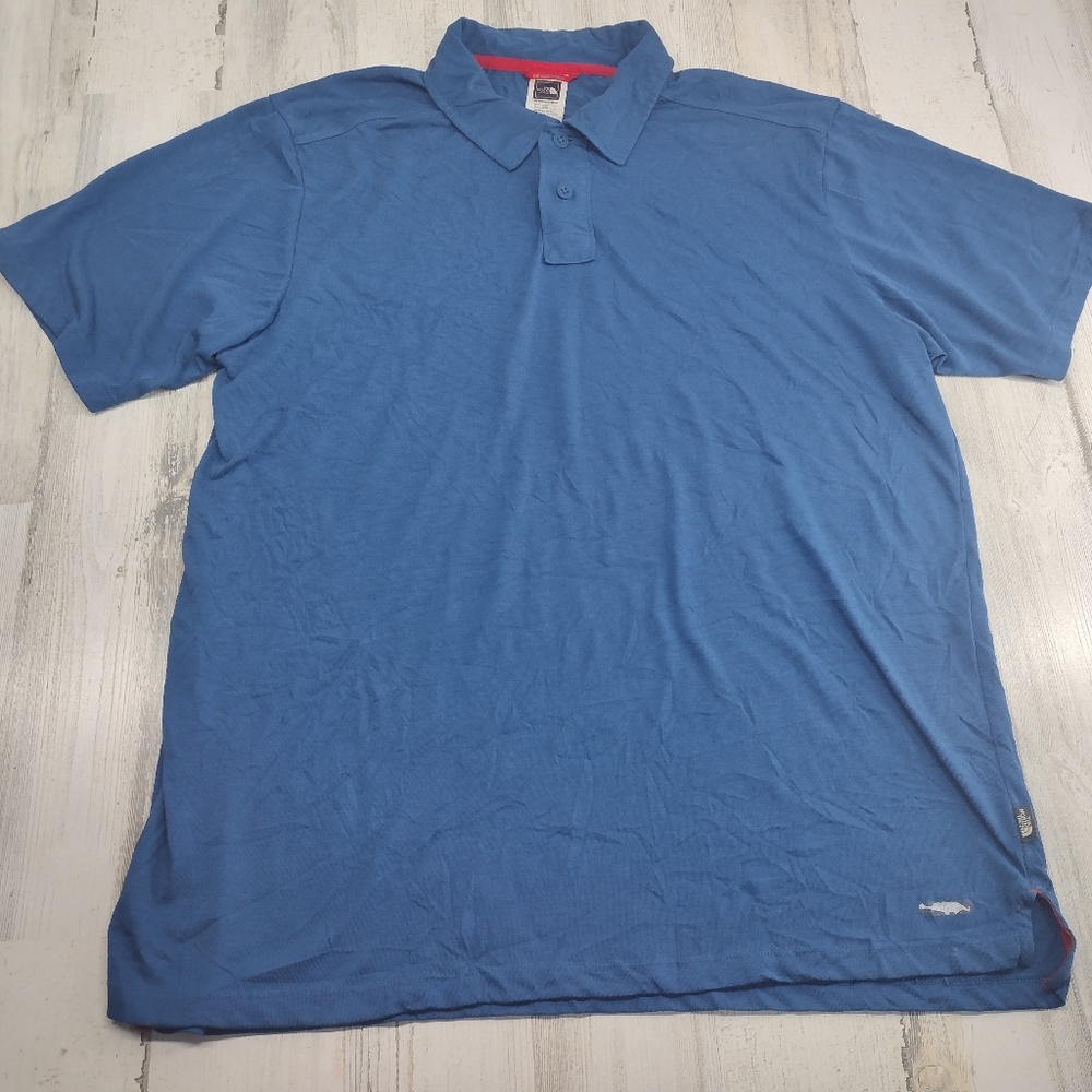 The North Face Vapor Wick Polo Shirt Men Size Large